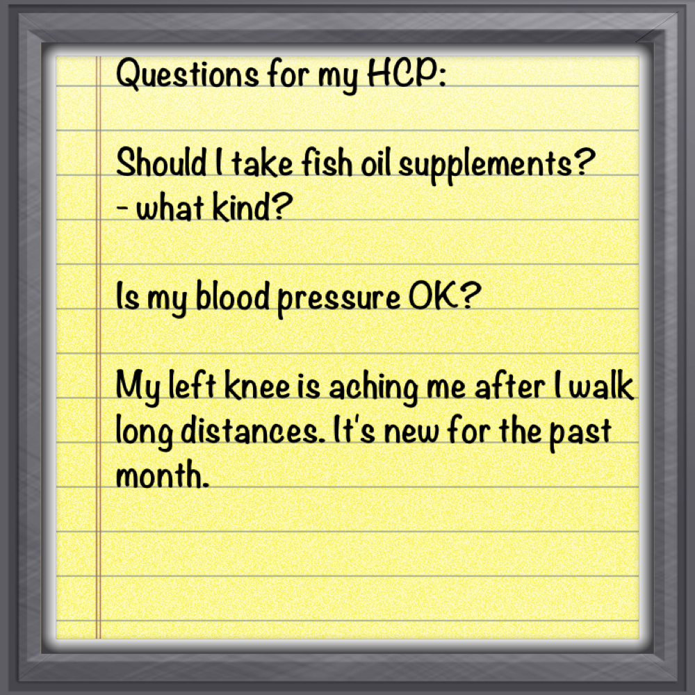 HCP questions